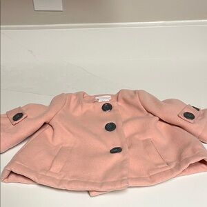 Savannah Pink Dress Coat Little Girl 12 Months